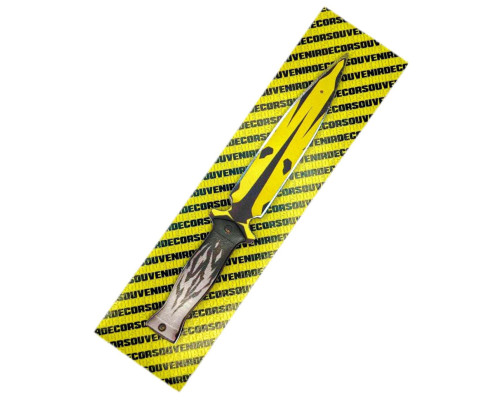 Деревянный сувенирный нож «STING Fleck» STI-Fl