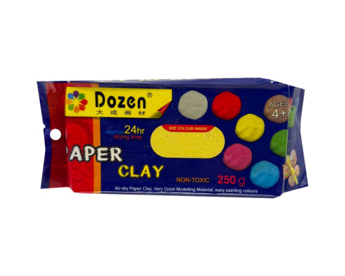 Маса для ліплення "Dozen" DSCN0670(Yellow) 250 грам