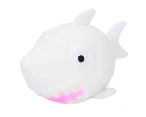 Дитяча іграшка-антистрес "Акула" MS 4043(White) з борошном, 10 см