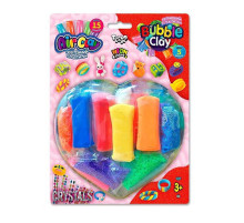 Креативна творчість із пластиліну "Air Clay+Bubble Clay" ARBB-03-01 блістер 15 брикетів