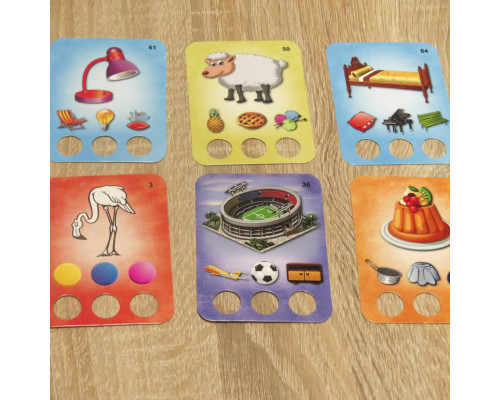 Дитяча вікторина "Асоціації" Дитяча 0802, 6 тем