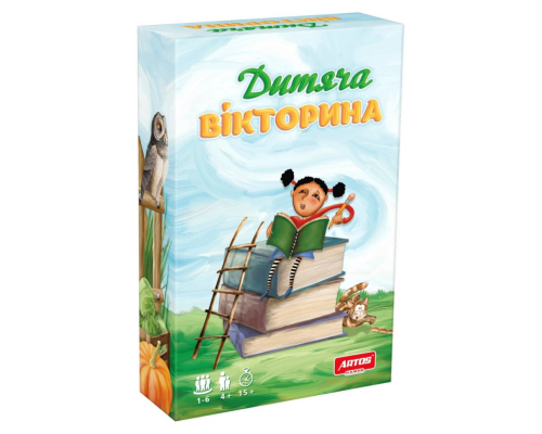 Дитяча вікторина "Асоціації" Дитяча 0802, 6 тем
