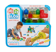 Детский сенсорный конструктор "Машинка врум-врум!" Jelly Blox 931694J 30 деталей