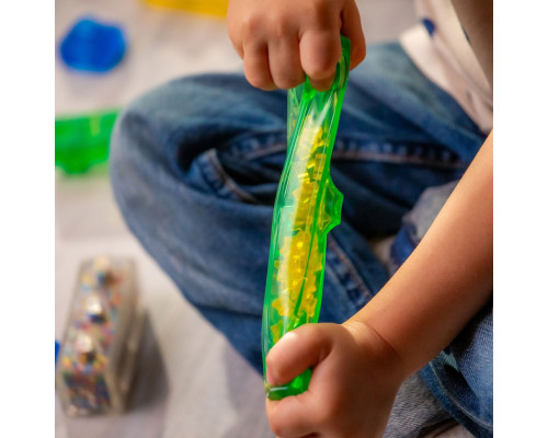 Дитячий сенсорний конструктор "Машинка врум-врум!" Jelly Blox 931694J 30 деталей