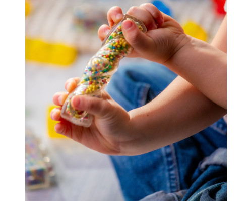 Дитячий сенсорний конструктор "Машинка врум-врум!" Jelly Blox 931694J 30 деталей