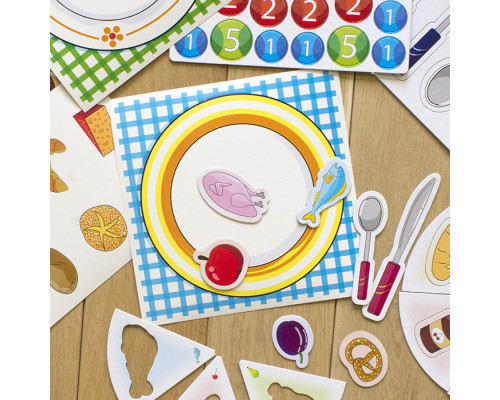 Детские учебные пазлы. Изучаем продукты питания 13203003, 20 развивающих игр в наборе