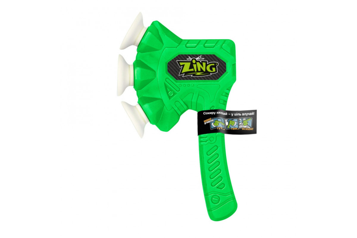 Игрушечный топорик серии "Air Storm" Zing ZG508G ZAX зелёный