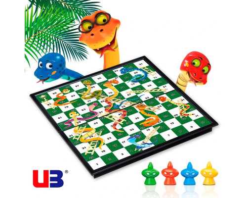 Игра Змеи и лестницы (магнитная) | Snakes and Laaders Game 2610UB (RL-KBK)