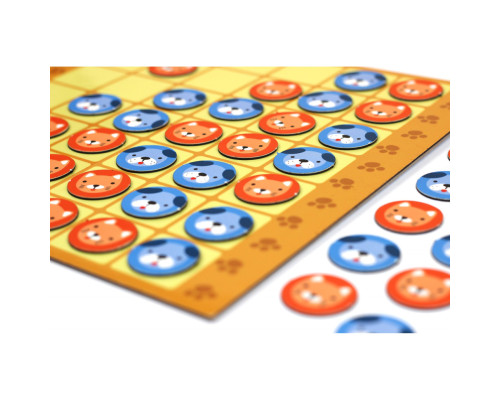 Дитяча настільна гра магнітна "4 в ряд" 1456 від 4-х років