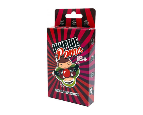 Игра для компании Шире Рот Сладострастное дополнение 18+ FGS60 на украинском языке