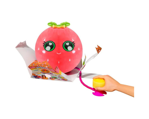 Ігровий набір серії «Little Foodies» W2 - Полуниця Biggies BIG002-ST надувна іграшка, насос 22см
