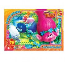 Пазли дитячі "Тролі" TR0078, 70 елементів