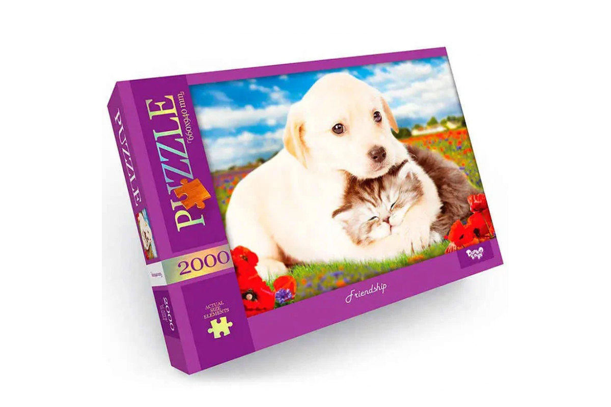 Пазл "Friendship" Danko Toys C2000-01-09, 2000 эл. Пазл "Friendship" Danko Toys C2000-01-09, 2000 эл.