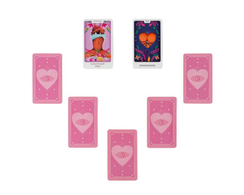 Карточная игра "Эротическое Таро" FGS70 откровенные расклады Укр