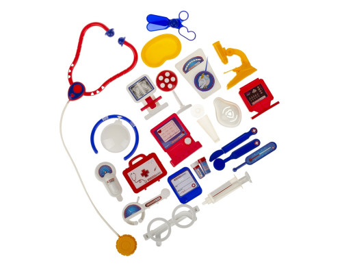 Дитячий ігровий набір лікаря "Маленький лікар" 1-036, 23 предмета в наборі