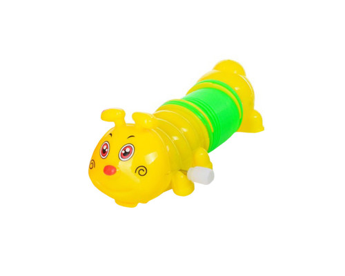 Дитяча заводна іграшка "Гусениця" LY2018C(Yellow) з пружинкою