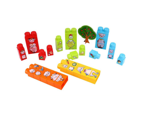 Дитячий Конструктор "Тварини" 6849TXK 35 елементів