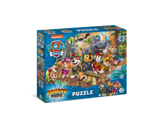 Дитячий пазл "Paw Patrol. Jungle Pups" 200523, 60 елементів