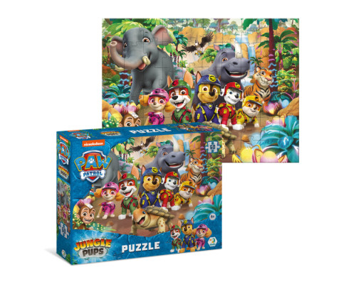 Дитячий пазл "Paw Patrol. Jungle Pups" 200523, 60 елементів