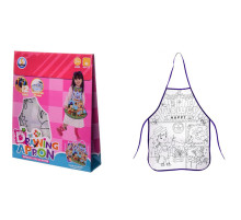 Дитячий набір для творчості "Drawing Apron" Z185-10G, фломастери змиваються водою