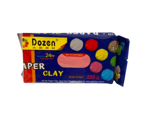 Маса для ліплення "Dozen" DSCN0670(Pink) 250 грам