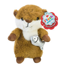 Дитяча м'яка іграшка "Видреня" PLC25008-2, 15х20х22 см