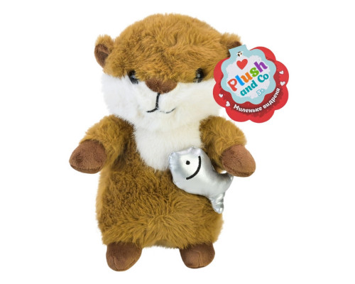 Дитяча м'яка іграшка "Видреня" PLC25008-2, 15х20х22 см