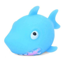 Дитяча іграшка-антистрес "Акула" MS 4043(Blue) з борошном, 10 см