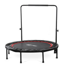 Батут для фітнесу з поручнем MS 0515 до 100 кг