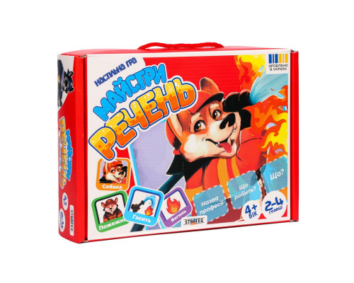 Настільна гра "Майстри речень" 30682 жетони 80 штук