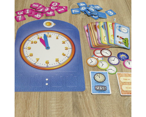 Детская развивающая игра "Тик-Так" 0819 первые часы