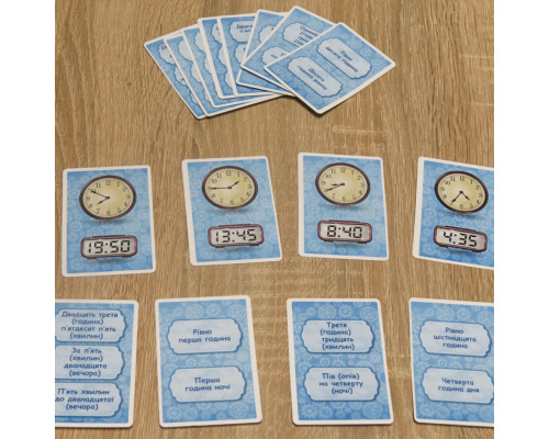Детская развивающая игра "Тик-Так" 0819 первые часы