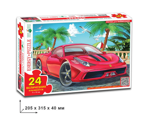Дитячі пазли "Феррарі" 82111 на 24 елемента