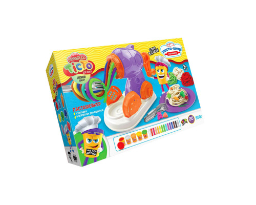 Креативна творчість "Тісто для ліплення "MASTER DO" TMD-16-01U Паста-шеф з пастамейкером