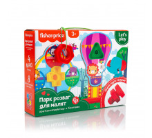 Гра-конструктор з болтами @Fisher-Price. Парк розваг@ Vladi Toys VT2905-21 Укр