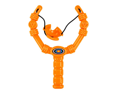 Дитяча Рогатка XG88-23(Orange) 3 м'які кульки, в сітці