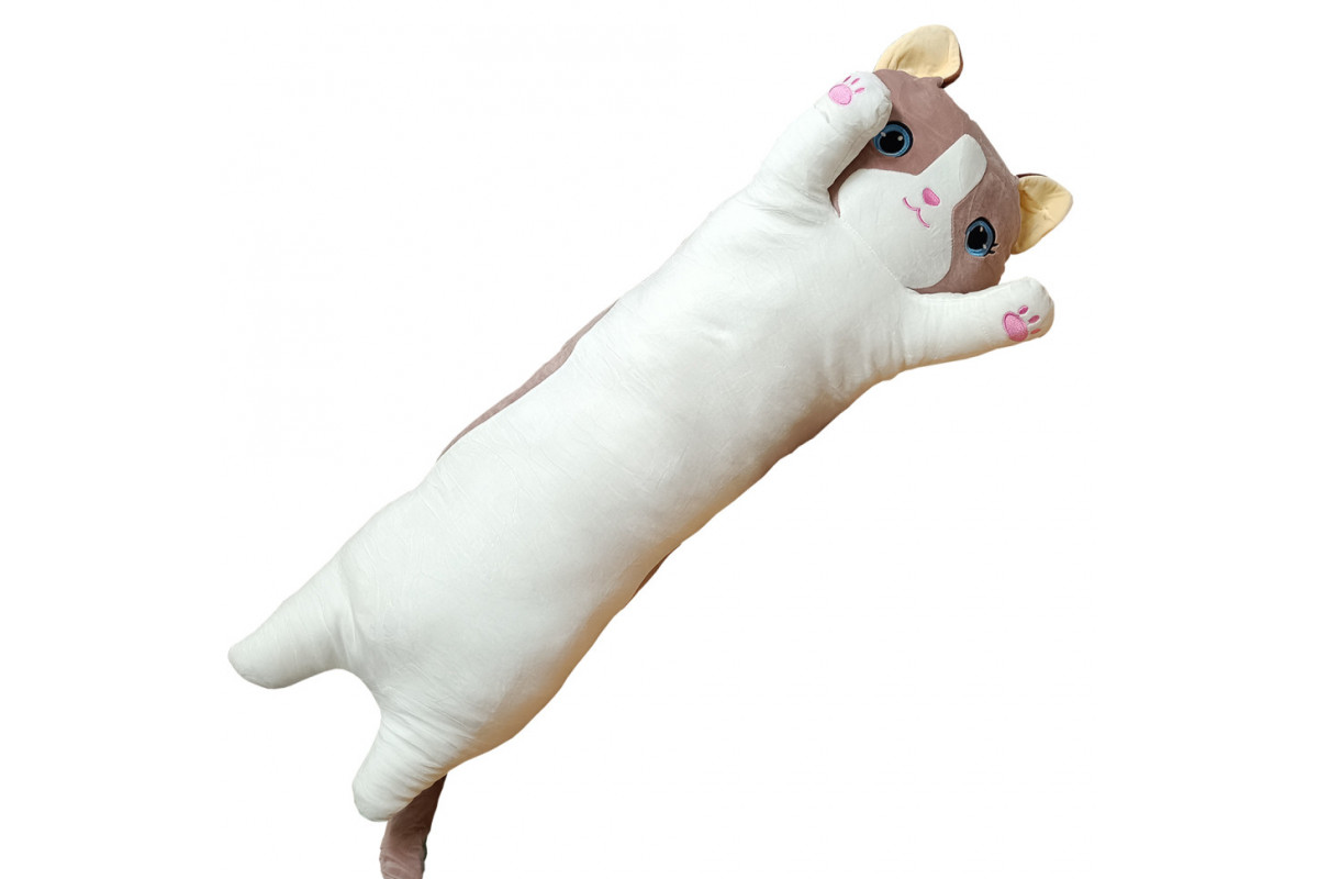 Мягкая игрушка "Кот батон" K15312, 105 см Розовый