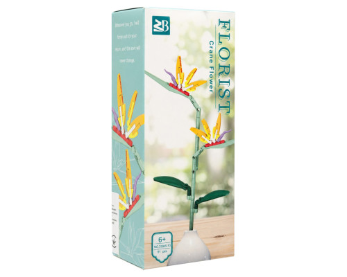 Дитячий конструктор Crane Flower 33045-10 серії "Florist", 91 деталь
