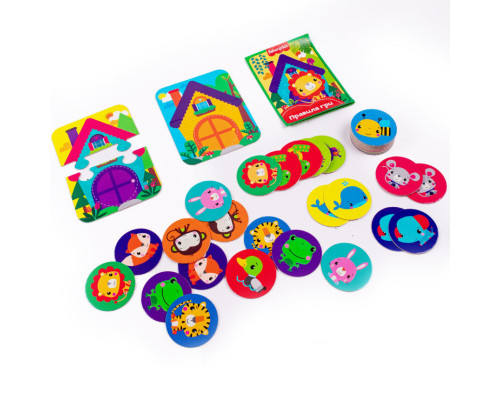 Настільна гра "Мемо" для найменших VT2910-04, 36 деталей