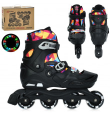 Дитячі розсувні ролики A4158-L-B, розмір 39-42