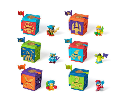 Детский игровой набор с фигурками "Крепость" PIRATIX PPX1D212IN00 серии "Golden Treasure"