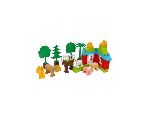 Детский конструктор «Ферма» 0341TXK, 45 элементов