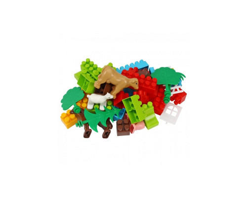 Детский конструктор «Ферма» 0341TXK, 45 элементов