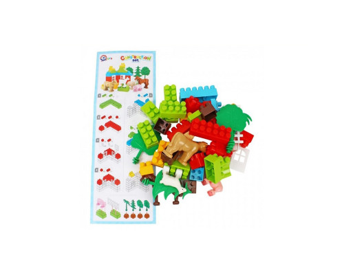 Детский конструктор «Ферма» 0341TXK, 45 элементов