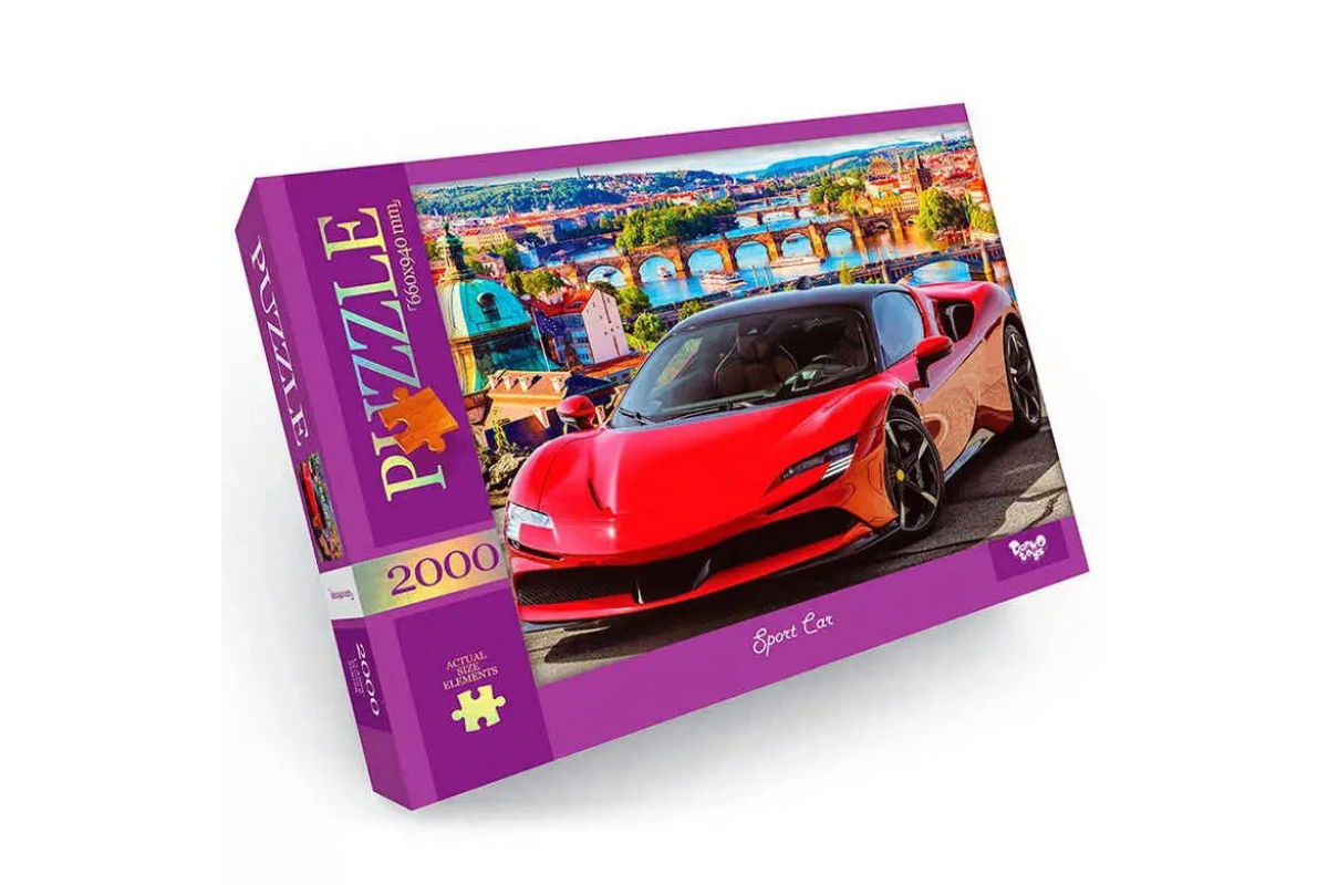 Пазл "Sport car" Danko Toys C2000-01-10, 2000 эл. Пазл "Sport car" Danko Toys C2000-01-10, 2000 эл.