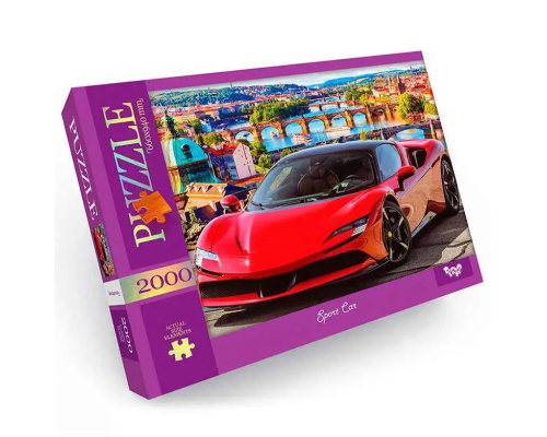 Пазл "Sport car" Danko Toys C2000-01-10, 2000 ел.
