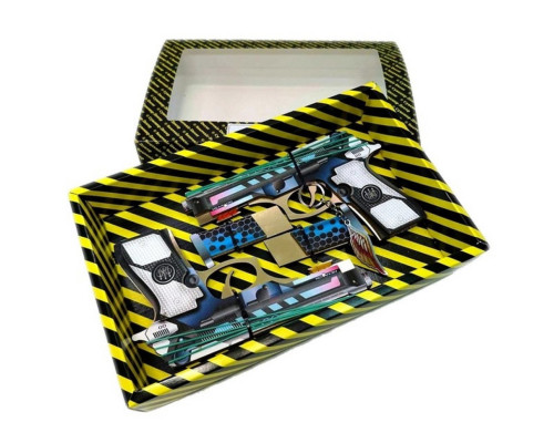 Збірна модель Гумостріл "Berettas HEXAGON" BOX DB-HE 2 шт