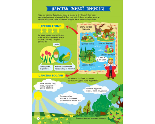 Дітям про науку "Біологія" 14003 українською мовою, 32 сторінки