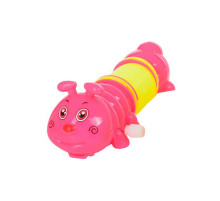 Дитяча заводна іграшка "Гусениця" LY2018C(Pink) з пружинкою