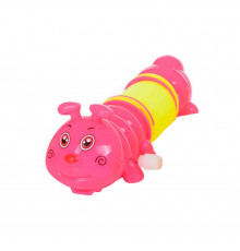 Дитяча заводна іграшка "Гусениця" LY2018C(Pink) з пружинкою